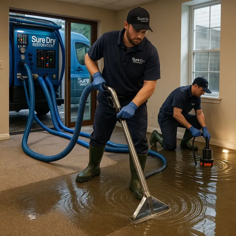 Water Extraction and Removal process in Stockbridge, MA